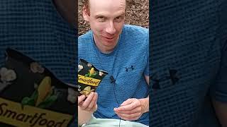 smartfood white cheddar popcorn review #foodreview #tastetest #foodvlog