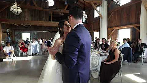 Most Beautiful First Dance of Ama and Michael at V...