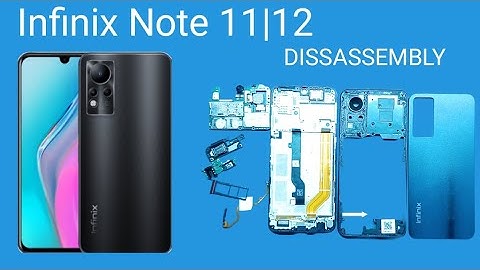 Infinix Note 11 Disassembly Teardown How To Open Repair.