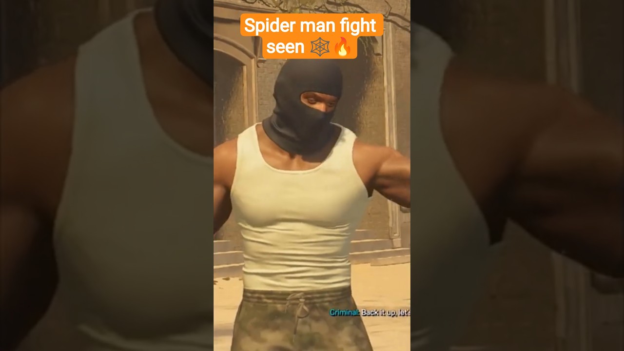 SPIDERMAN 2 FIGHT SEEN 