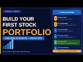 How to Build Your First Stock Portfolio | 6-Step Beginner's Blue Print