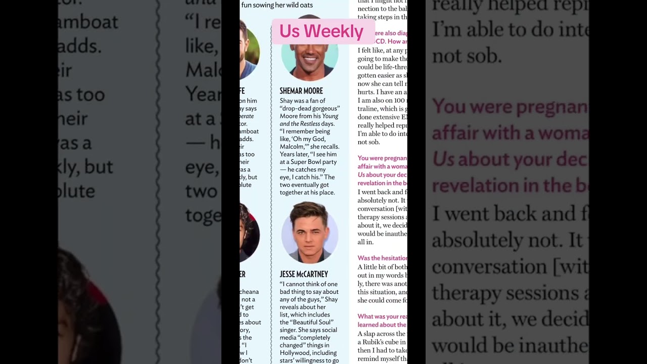 Scheana Shay’s new book ‘My Good Side’ Article in US Weekly