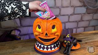 DIY Vintage Halloween candy Bucket | Easy Halloween Decoration