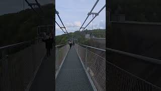 500m long. 100m high. Would you walk across it? #harz #TitanRT #hiking #harzerhexenstieg #thruhiking