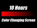 Color Changing Mood Led Lights - Red Black Screen [10 Hours]