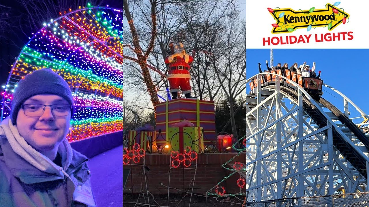 Holiday Lights is Here! What's New + Behind the Scenes Tour | Kennywood Vlog November 2023