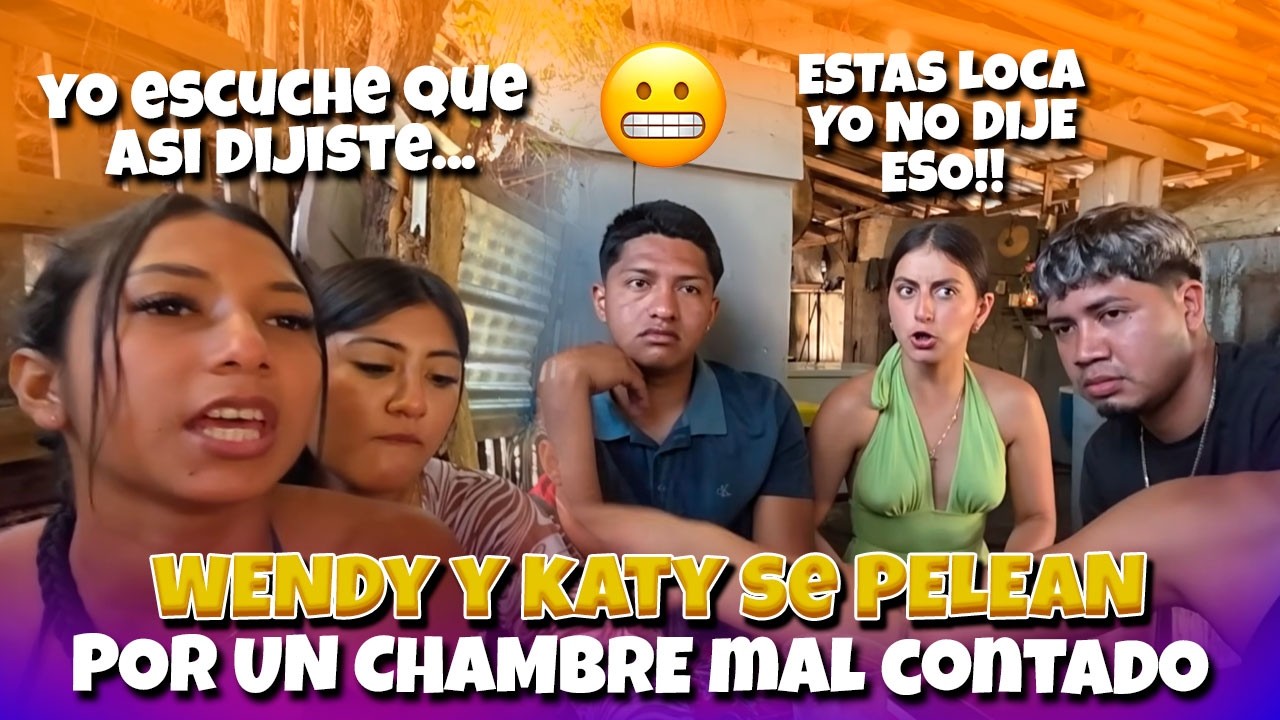 ¿Que paso aquí? Katy y Wendy discuten por un chambre ¿Quien tiene la razón? 😮😬