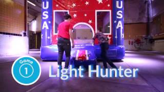 Interactive Light Game - Light Hunter Game Mode Explanation