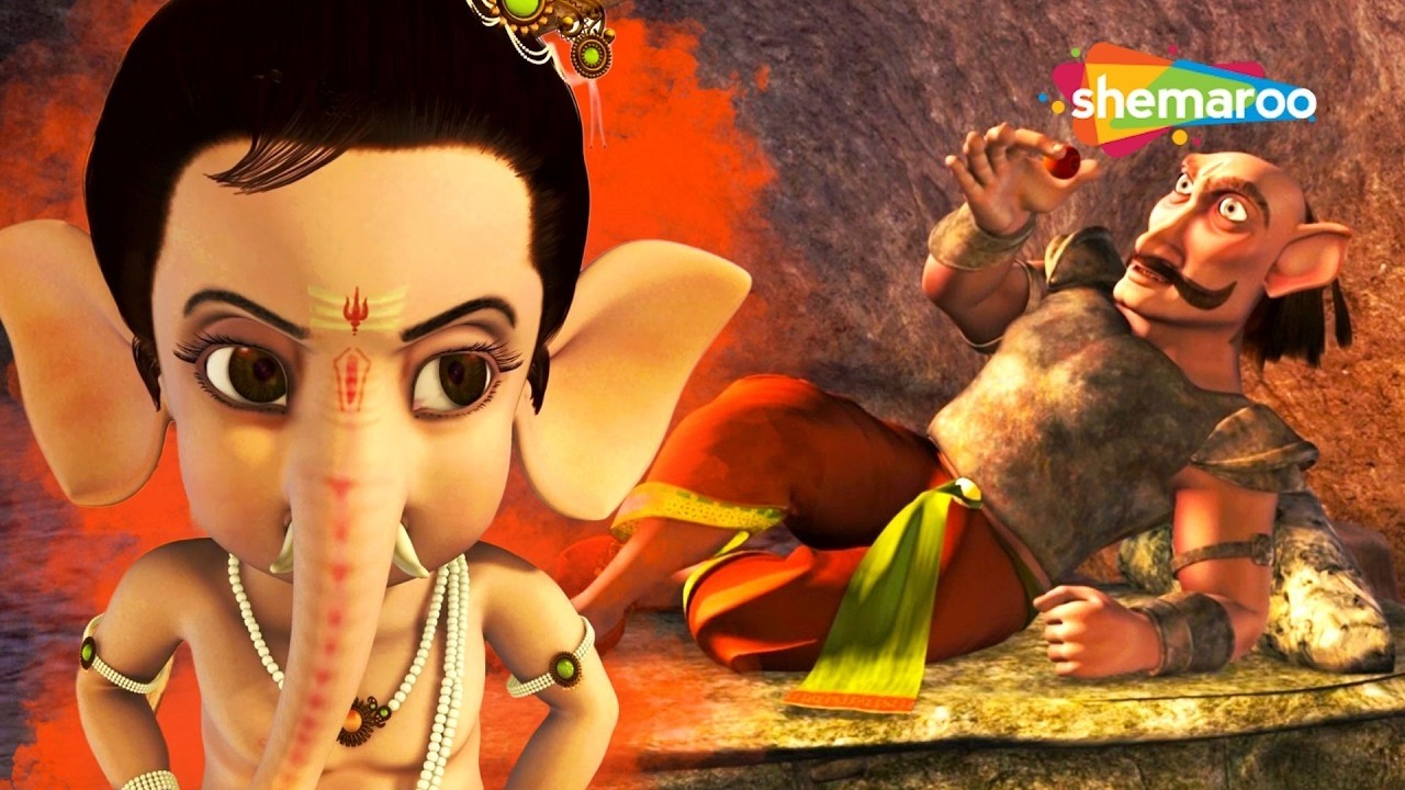 बाल गणेश और गजमुखासुर में कौन जीतेगा? | Bal Ganesh Ki Kahaniyaan 3D -106