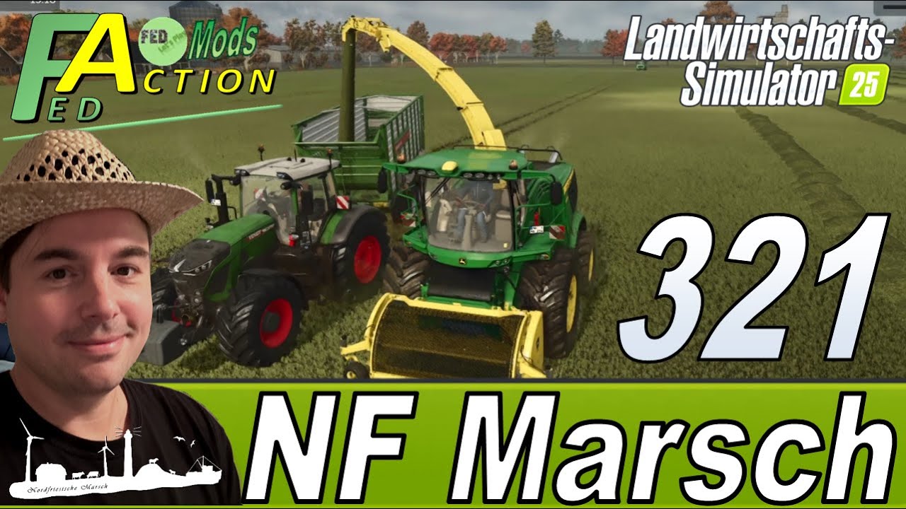LS25 🚜 321 NF Marsch 4fach Welche neuen Früchte habt ihr schon gepflanzt 