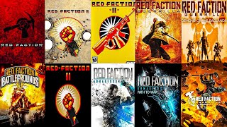 The Evolution of RED FACTION Games (2001-2018)