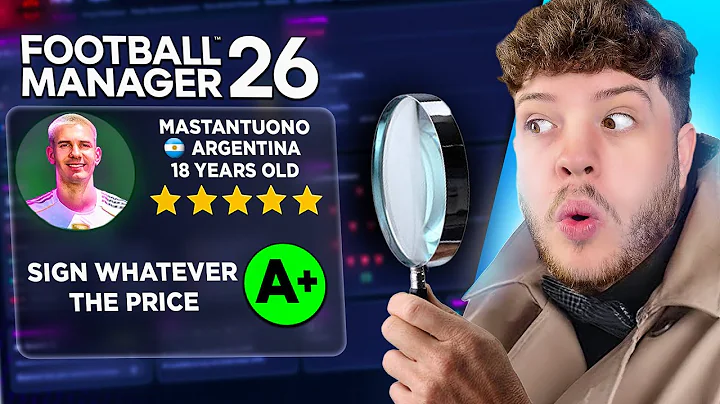 The BEST Way To Find WONDERKIDS in FM26