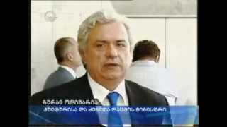 განცხადება გორში, სტალინის მუზეუმის ტერიტორიაზე, სტალინის ქანდაკების განთავსებასთან დაკავშირებით.