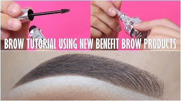 Eyebrow Tutorial (NEW Benefit Cosmetics Brow Products)