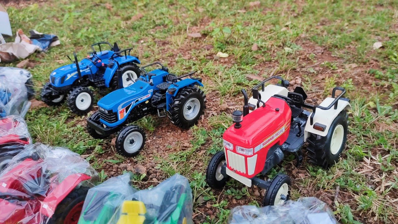 Unboxing Tractor Toys All model jcb tractor cartoon jcb trcator