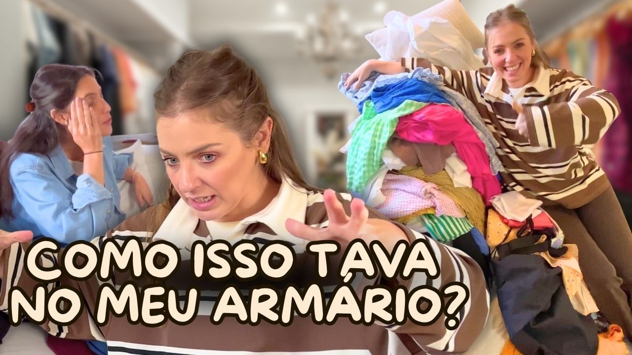 DESTRALHE de roupas QUE ela NAO USA Há ANOS!!! Será que merece uma SEGUNDA CHANCE?