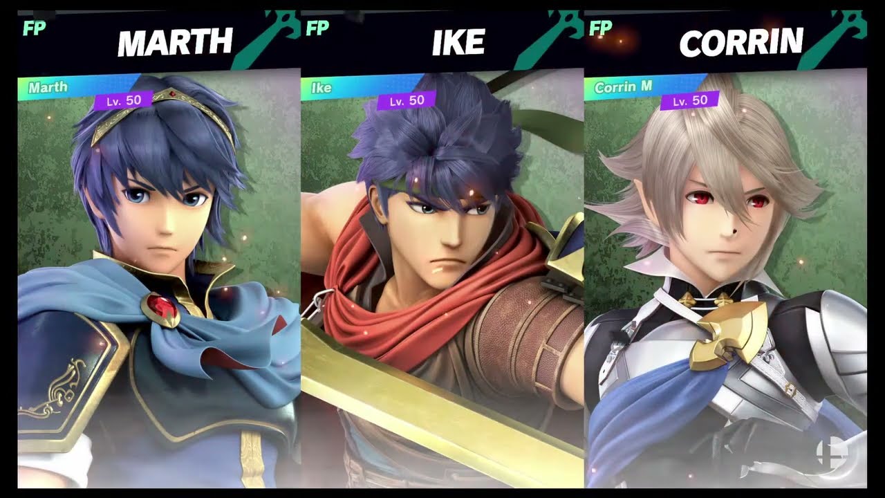 Super Smash Bros Ultimate Amiibo Fights Fire Emblem Tourney