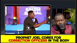 Correcting the Correctors! Prophet Joel seeks sanity in the body and I have some additions