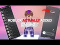Roblox actually added calling 