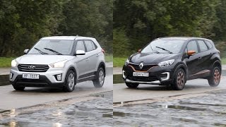 Hyundai Creta и Renault Kaptur: кто быстрее, а кто мягче?