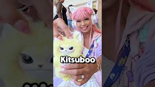 Plushie but its face changes! #kitsuboo #blindbox #shorts