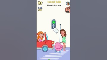 Impossible Date 2 Gameplay level 139 Wreck her car #shorts #tiktok #impossibledate #viral #gameplay