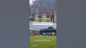 Caleb Williams target practice 🎯  #shorts