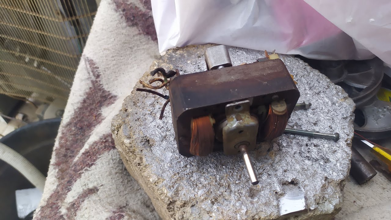 لف وصيانه موتور هوا شفاط متوسط 3 سرعه بالتفصيل