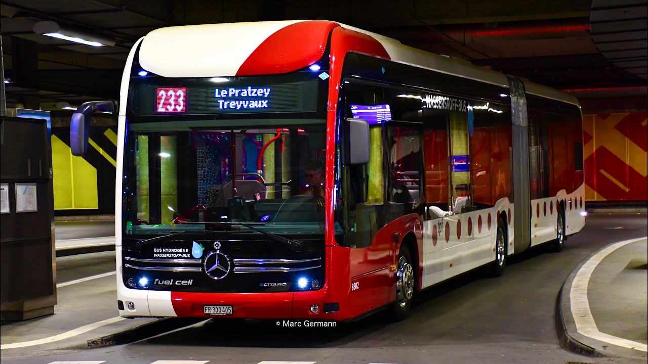 Passages des véhicules TPF - Fribourg  - le 22.avril.2026