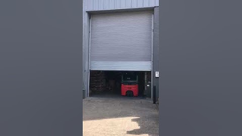 Industrial Roller Shutter🤩By London Roller Shutter #construction #rollershutter #property #viral