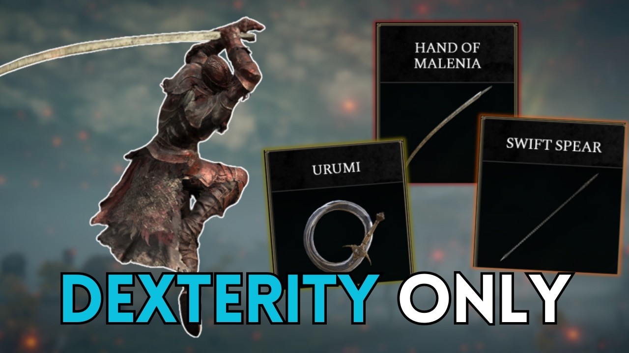 Elden Ring, but I'm ONLY levelling DEXTERITY