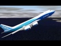 Boeing 747-8F goes on roller coaster flight