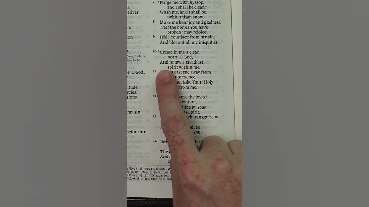 Psalms 51:10 • Bible Verse of the Day