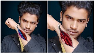 Robot Hand Photo Editing // PicsArt Tutorial // Sheikh Bhai Editor 🔥🔥🔥 screenshot 5