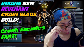 TOO STRONG! - Dauntless Revenant Chain Blade Build for END GAME! - Patch 1.8.4.