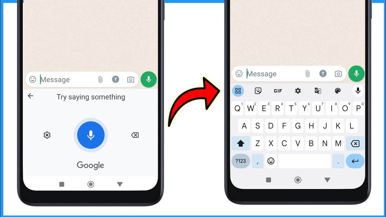 Google Voice Typing To Normal Keyboard | How To Disable Google