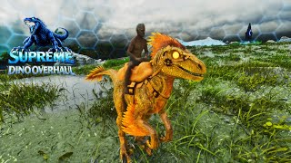 ARK Survival Ascended SUPREME Domamos Um Raptor Saveige #4 Mudamos De Mapa! !