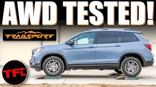 The Best I’ve Tested Until This Happened… NEW 2024 Honda Passport Slip Test & OffRoad Review