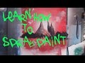 Spray Paint Art Mountain Dream