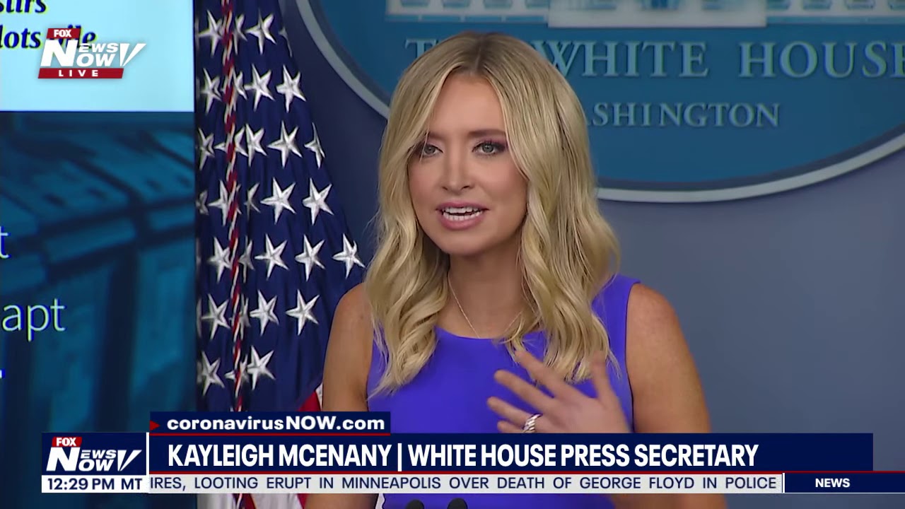 "DEAD PEOPLE VOTE" Kayleigh McEnany SLAMS Media Over Mail In Ballots Controversy