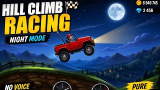 🌙 Hill Climb Racing Night Mode Gameplay | No Commentary | Relaxing Drive 🚗 screenshot 1