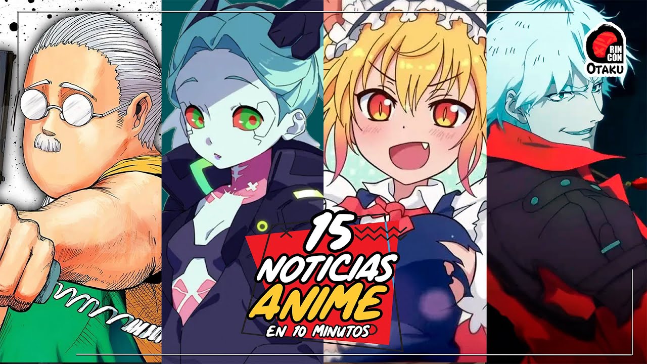 🤯 15 noticias de ANIME ÉPICAS que te dejarán SIN ALIENTO en 10 minutos