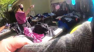 Jackson Yard Sale Mega Clothes Haul With My Family
