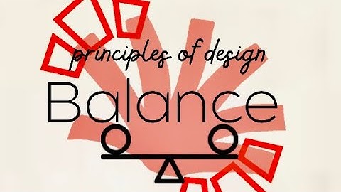 1 minute 🖼 vocabulary! What is BALANCE? (Principles of Design)
