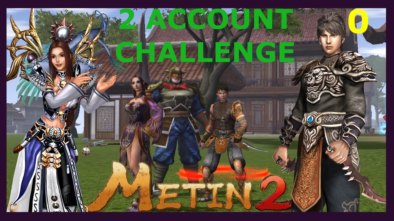 F2P Start - 2 Account Challenge - Metin2 DE [00] - YouTube