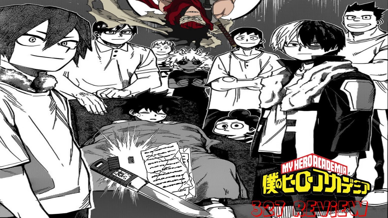 My Hero Academia Chapter 327 Review Stain Becomes A Hero?! Deku Gets A ...