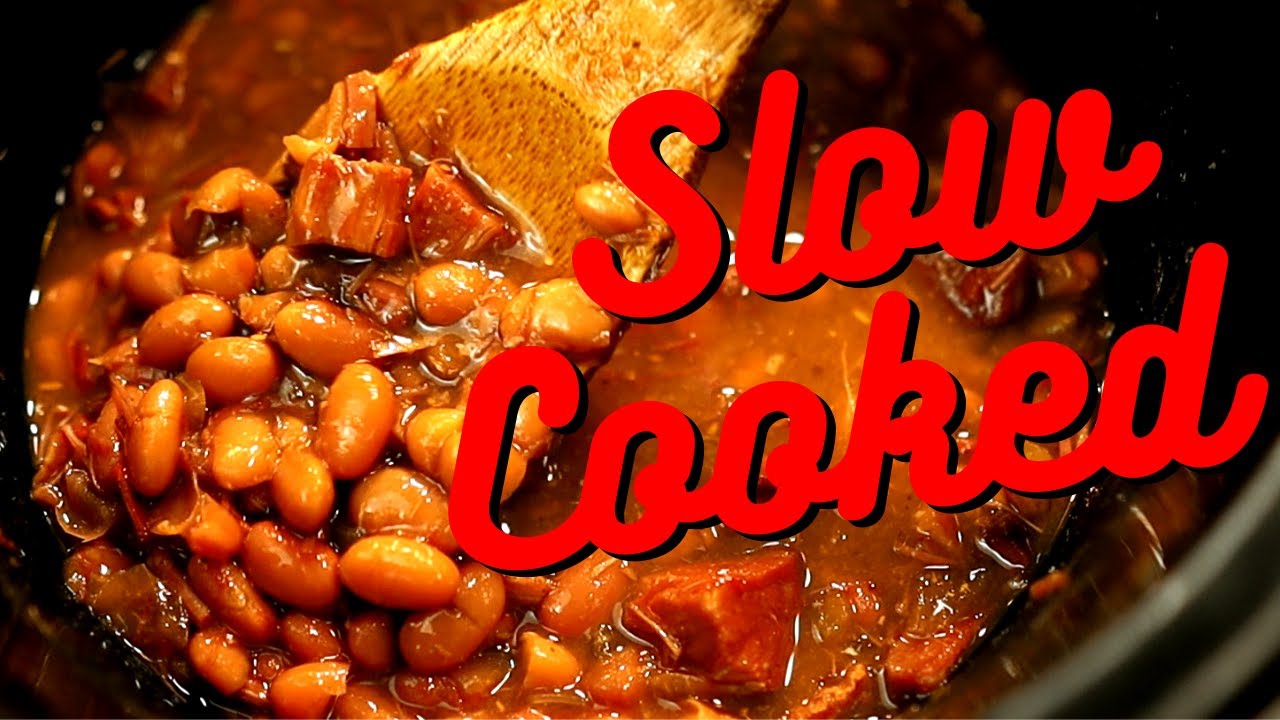 Slow Cooker Ham & Bean Recipe. Easy to Make! Creamy and Packed Full of Flavor! Great Family Dish