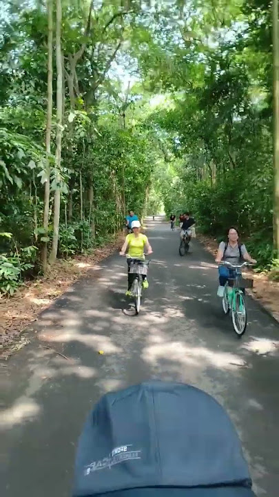 Biking and exploring at Pulau Ubin Singapore