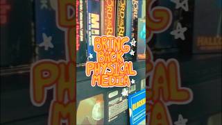 Heard we’re bringing back physical media in 2026 #physicalmedia #nostalgia #1980s