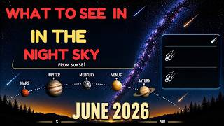 Don't Miss This! June 2026 Rare Planetary Alignment & Sky Guide